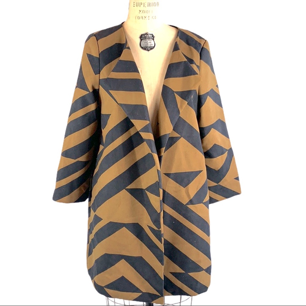 Graphic Print HM Coat